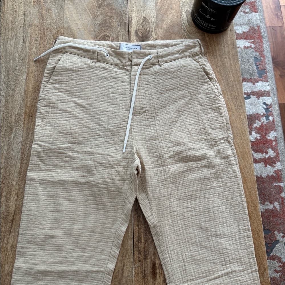 Scotch & Soda Beige Chinos